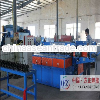 full automatic breed cage mesh panel production line