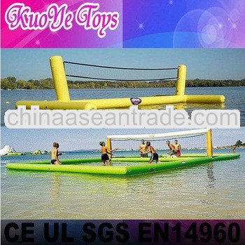 funny inflatable water volleyball game