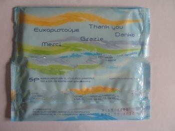 gift promotion cleaning wet wipe