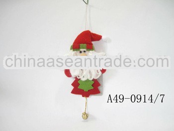 greatful factory supplier fabric doll christmas decorations