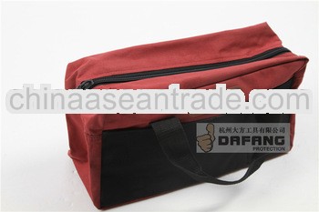 hanging tool bag polyester for workers multi-pockets zipper hanging tool bag