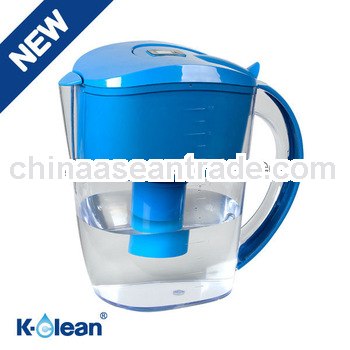 heavy metal removal water purifier pitcher with a digital indicator