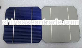 high efficiency 6*6 monocrystalline solar cells 156*156 for pv solar panel