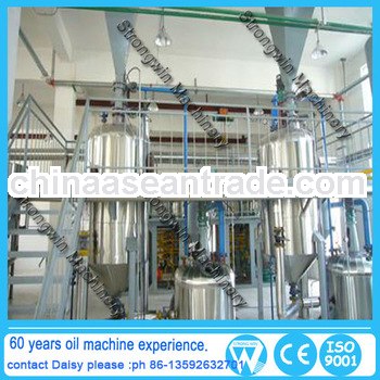 high grade oil quality from edible oil refining machine 