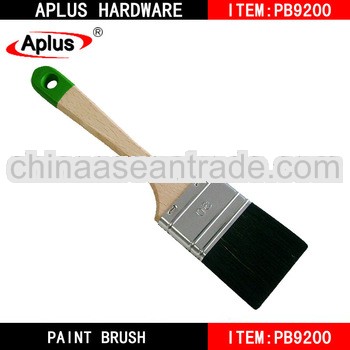 high quality black bristle wood handle