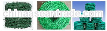 high quality different types of PVC barbed wire