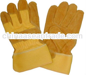 high quality work gloves leather glove