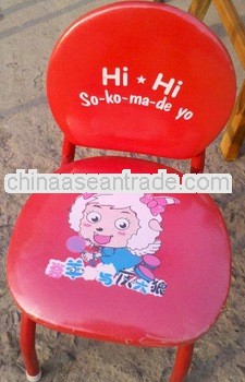 hot cheap colorful metal children chair(SF-Q08)