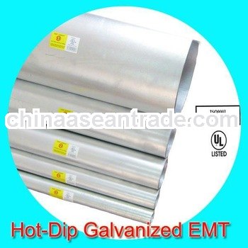 hot dip galvanized emt tube