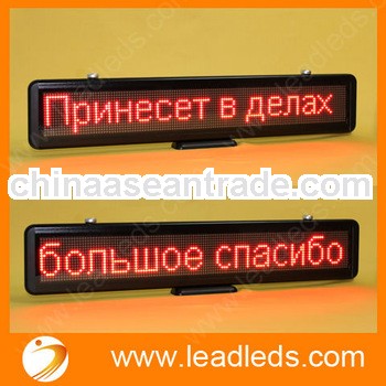 hot product indoor led truck tail light sign with red color