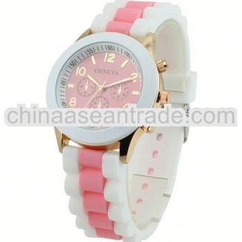 hot sale amazon watch custom candy and jelly watch China supplier