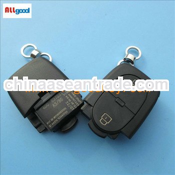 hot sale car key shell for Audi 3 buttons remote key shell 1616 battery blank keys for cars