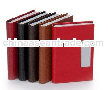 hot sale leather metal business card holder name card case high end