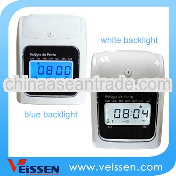 hot sale punch card time recording clock with cool price