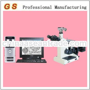 hot selling 4XC-W Digital automatic image-analysis metallographic microscope/ Trinocular Inverted Me