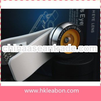 hot selling camera lens 3 in 1 with clip for samsung galaxy