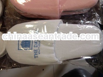 hot selling comfortable disposable slipper terry towel slipper