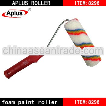 hot selling red and green stripe paint rollers patterned