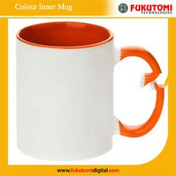 11oz sublimation ceramic inner color mug