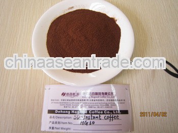 instant coffee powder spray dried coffee