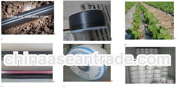 irrigation drip tape with double blue line