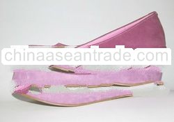 Tatiana Wedges Genuine Suede Leather Shoes