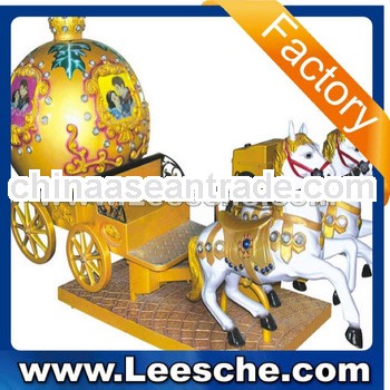 kiddy ride machine Classic Wagon kiddy rides horse amusement rides machine,Coin Operated Games LSKR0