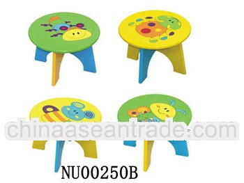 kids wooden chair/wood toy for kids
