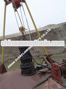 large size wear-resistant river sand dredge pump