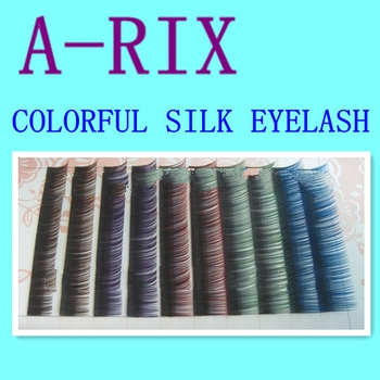 lash manufactory double color korean eyelash extensions