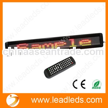 led message scrolling led sign with remote control