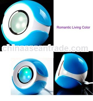 led romantic mood lamp/Romantic LED living colors light