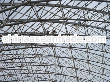 light steel space frame roofing