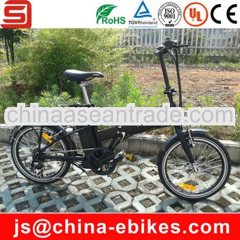 lithium battery powered folding bike 250w 36V 10Ah (JSE12)