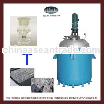 machine for cracking silicone rubber bowl cover