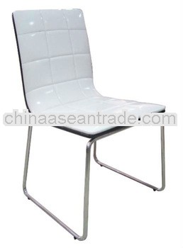 metal and leather leisure dining chair DC6501