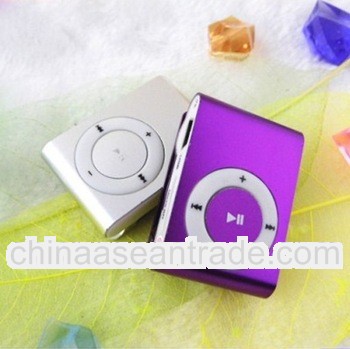 metal clip mp3,colorful mp3 music player mini mp3 with retail package