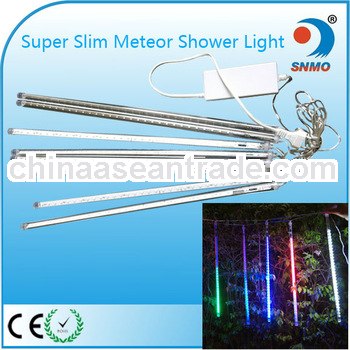 meteor shower tube for hotel hall decoration spot light