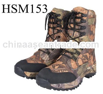 military style beautiful camouflage pattern design hunting boots waterproof