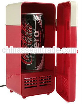 mini usb cooler and warmer fridge/car refrigerator