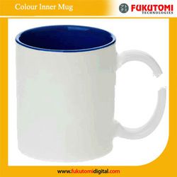 11oz blank sublimation color inner mug, over 20 years experience,Fukutomi