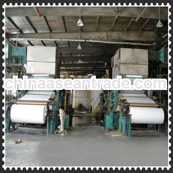 model 1880mm notebook paper making machine with high quality