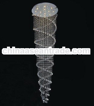 modern cheap acrylic chandelier with remote controller for hotels, crystal chandelier for weddings,c