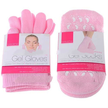 moisturizing gel gloves and socks set by setgel moisture socks