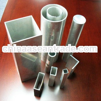 more choices !!! different shapes of extruded aluminum profile by anodising silver