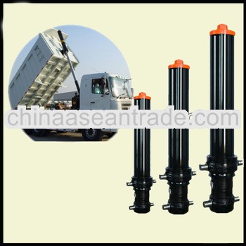 multi stages hydraulic cylinder honed tube /chrome rod