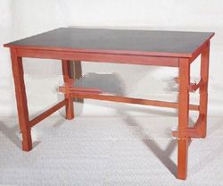 Hotel Modern Brown Barberry Small Wood Desk