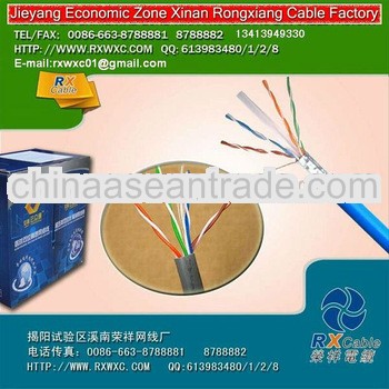 network cable cat6e utp PVC Copper wire cross