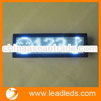 new design led running message and number display badge