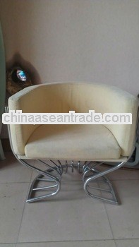 new design metal and leather leisure chair DC4044